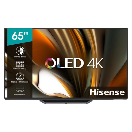 [65A85HTUK] Hisense 65A85HTUK 65" 4K UHD HDR OLED Freeview Smart TV