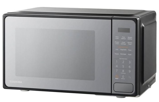 [MM2-EM20PF] Toshiba MM2-EM20PF 20 Litres Microwave Oven - Mirror Finish Black